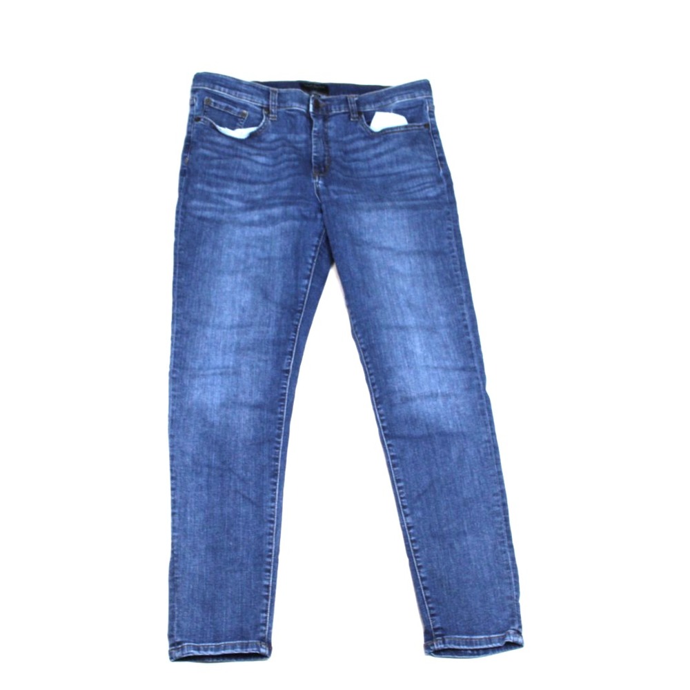 Banana Republic Women Blue Jeans Sculpt Skinny Casual Denim Size 32/14